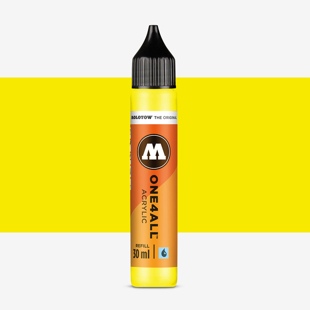 Molotow One4All Paint Refill #220 Neon Yellow Fluorescent
