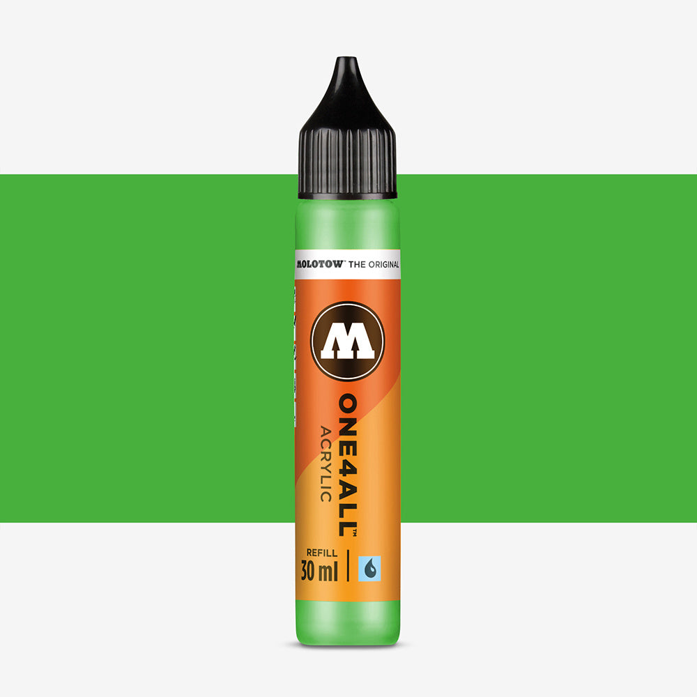 Molotow One4All Paint Refill #222 Kacao77 Universe Green