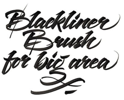 MOLOTOW BLACKLINER PEN BLACK BRUSH