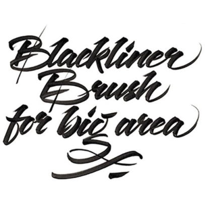 MOLOTOW BLACKLINER PEN BLACK BRUSH