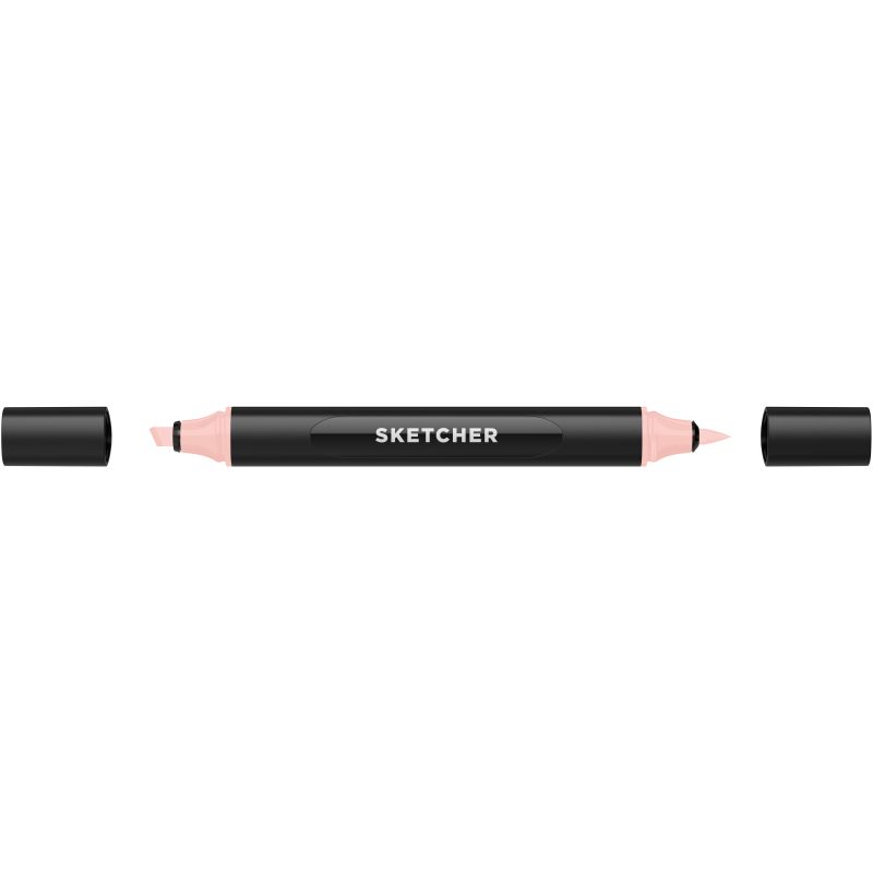 Molotow Sketcher Marker Brush + Chisel Coral Middle