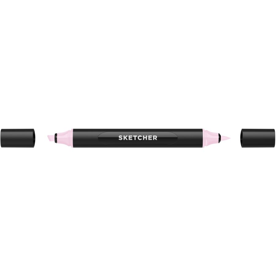 Molotow Sketcher Marker Brush + Chisel Tender Pink