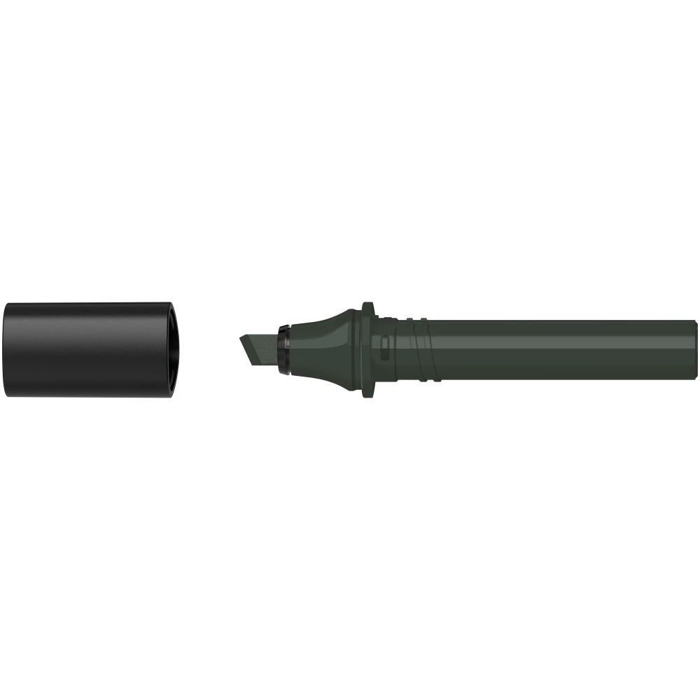 Molotow Sketcher Marker Cartridge Chisel Green Grey 5