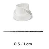 Molotow Spray Paint Cap Pipe Skinny With Needle Packet 5