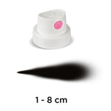 Molotow Spray Paint Cap Super Fat White/Pink Packet 5
