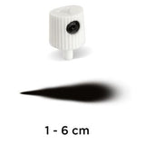 Molotow Spray Paint Cap Ny Fat Cap White/Black Packet 100