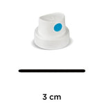 Molotow Spray Paint Cap Smooth Soft White/Blue Packet 100