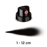 Molotow Spray Paint Cap Astro Fat Black/Pink Packet 5