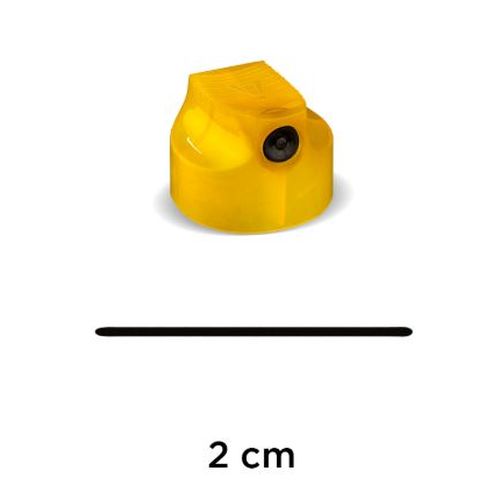 Molotow Spray Paint Cap German Skinny Yellow/Black Packet 100