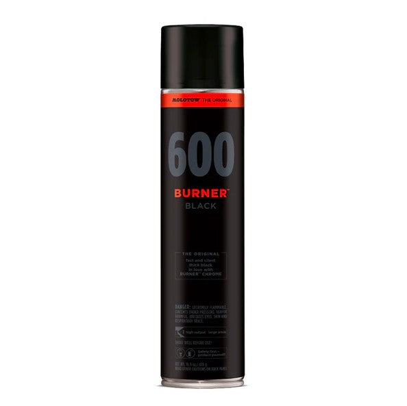 MOLOTOW BURNER SPRAY PAINT BLACK