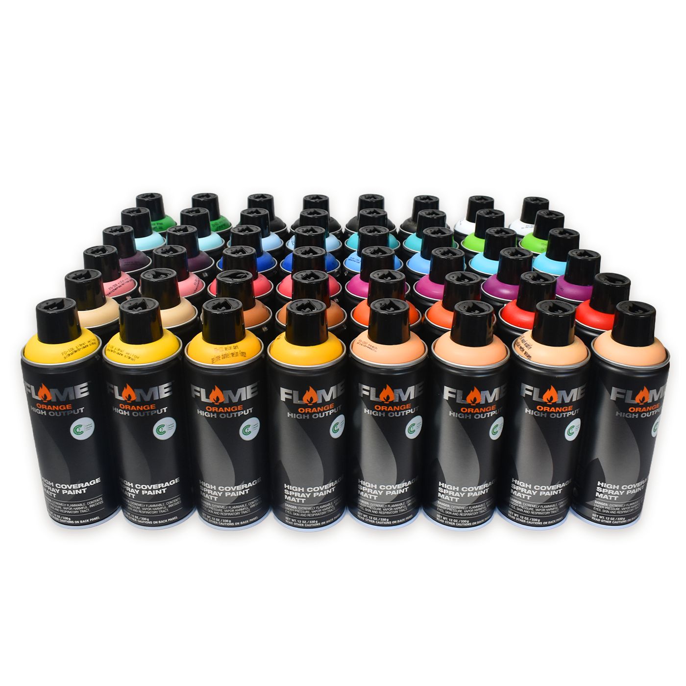 MOLOTOW FLAME ORANGE STYLEMASTER PACK 48 COLOURS