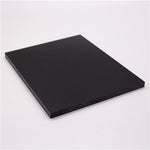 Cast Acrylic Sheet Solid Black Gloss 300x400x3mm