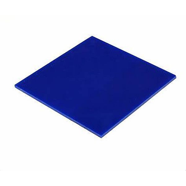 Cast Acrylic Sheet Solid Blue Gloss 400x600x3mm
