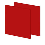 Cast Acrylic Sheet Solid Red Goss