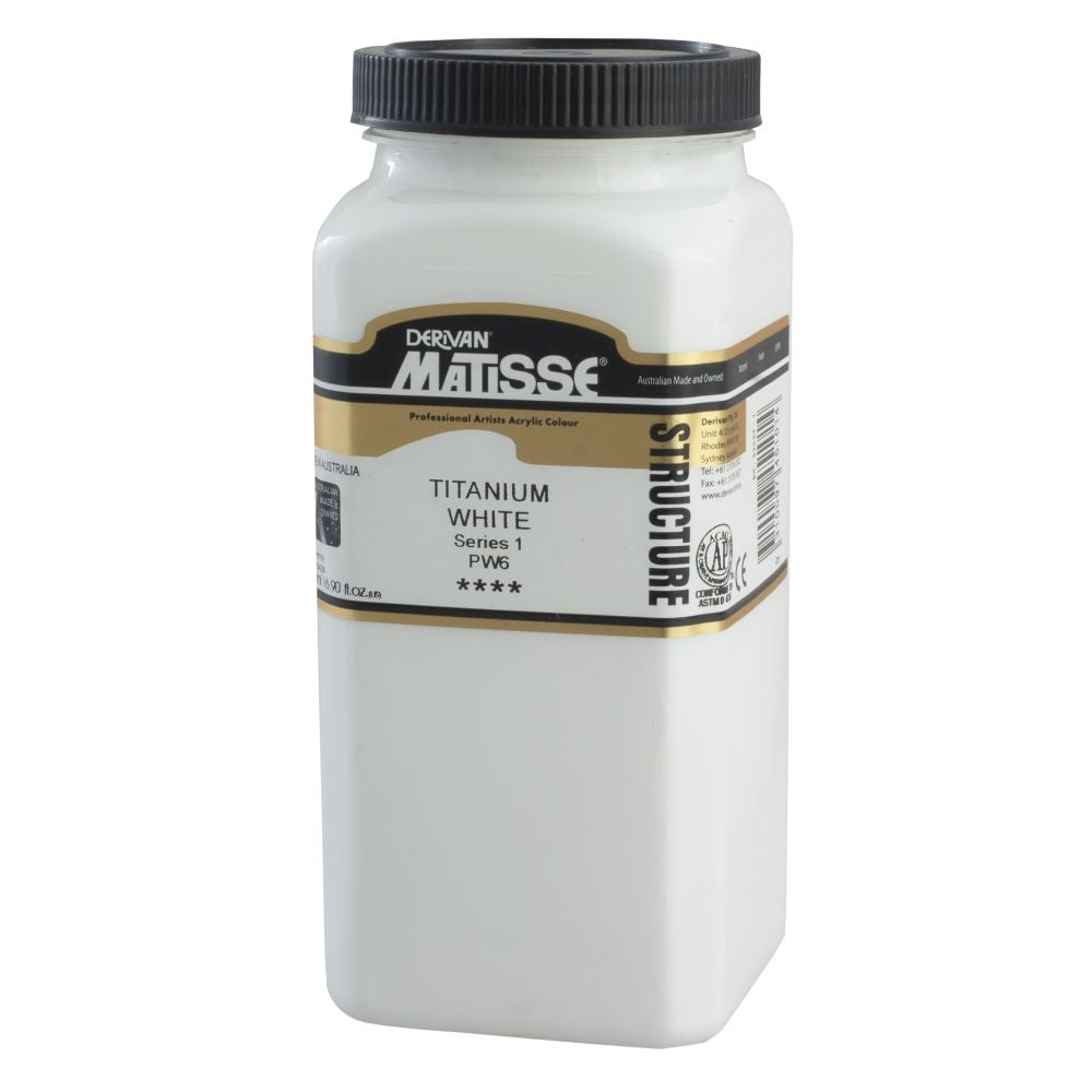 Matisse Structure Acrylic Paint Titanium White S1