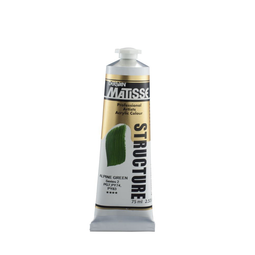 Matisse Structure Acrylic Paint Alpine Green S2