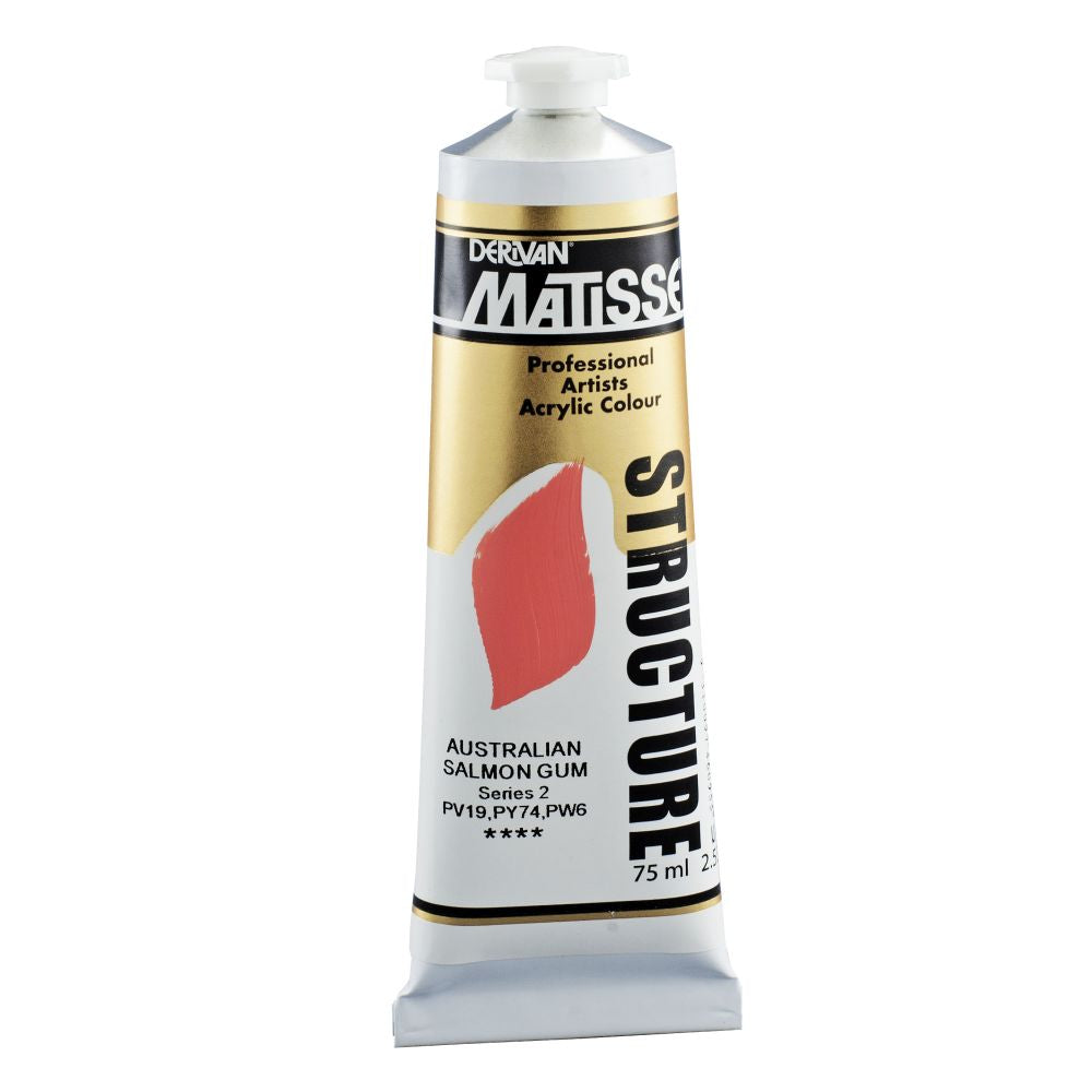 Matisse Structure Acrylic Paint Australian Salmon Gum S2