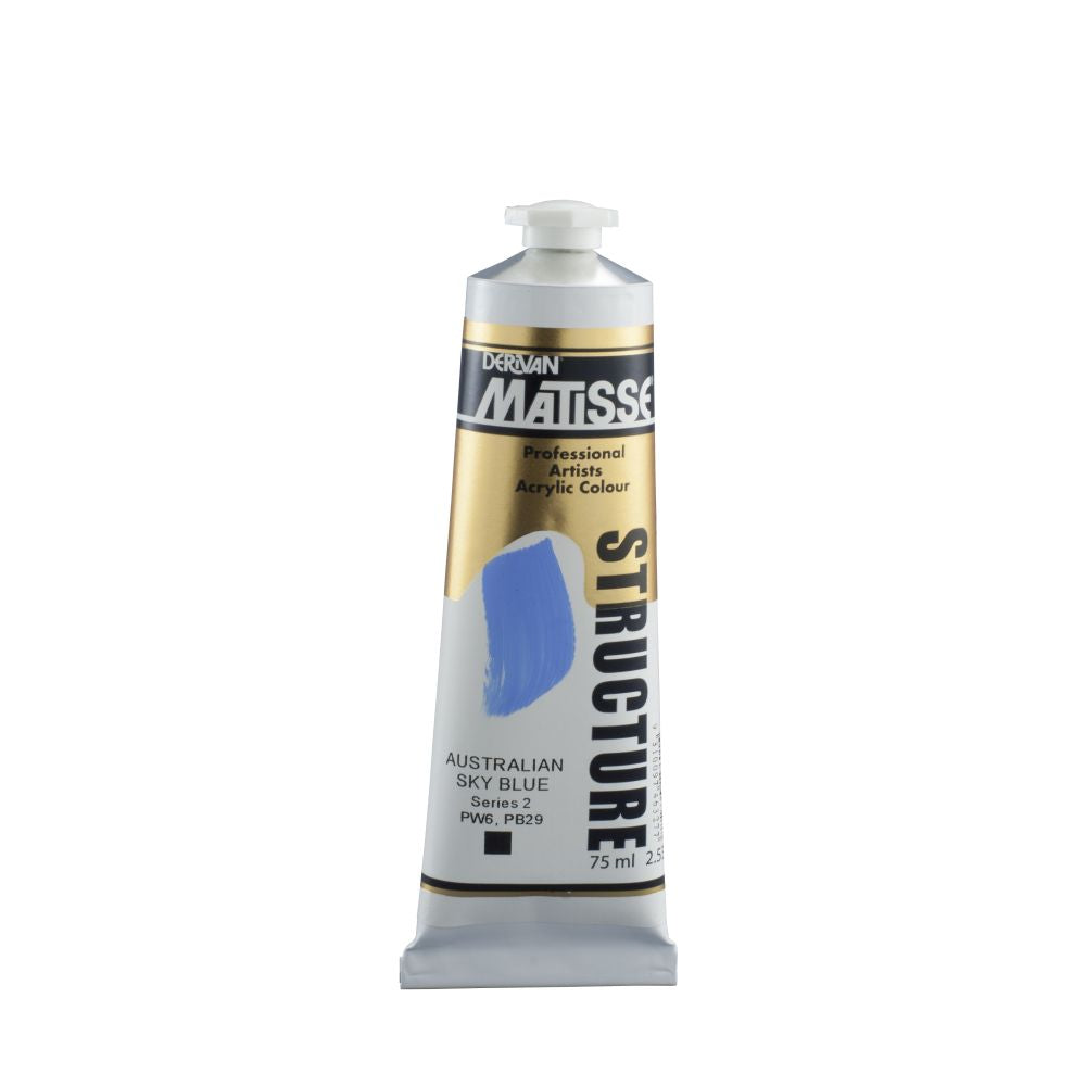 Matisse Structure Acrylic Paint Australian Skyblue S2