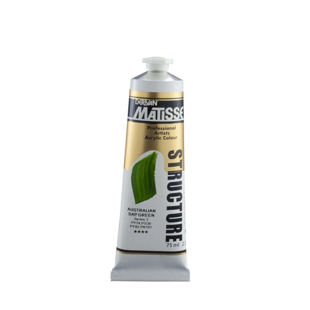 Matisse Structure Acrylic Paint Australian Sap Green S3
