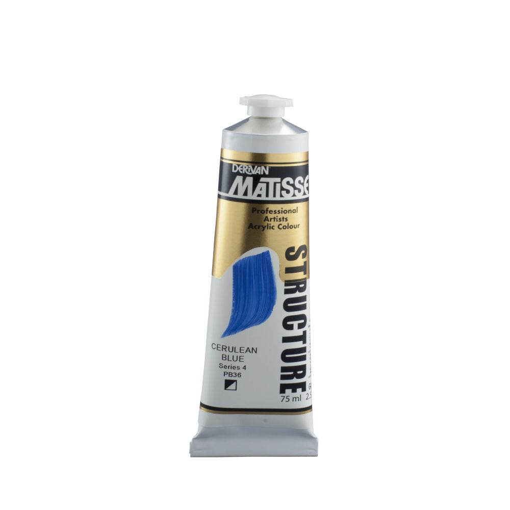 Matisse Structure Acrylic Paint Cerulean Blue S4