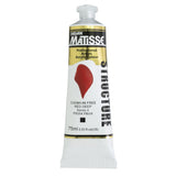 MATISSE STRUCTURE ACRYLIC PAINT CADMIUM FREE RED DEEP S4