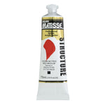 MATISSE STRUCTURE ACRYLIC PAINT CADMIUM FREE RED MEDIUM S4