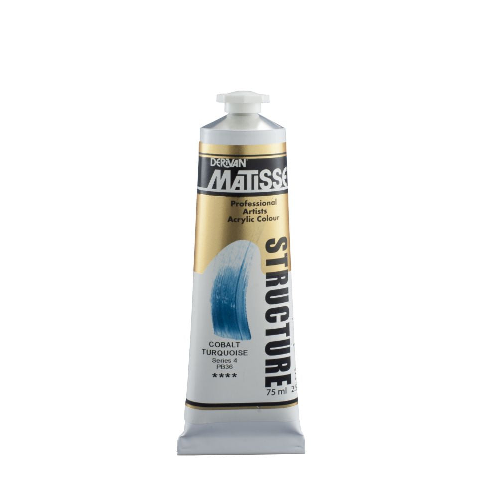 Matisse Structure Acrylic Paint Cobalt Turquoise S4