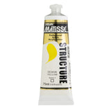 MATISSE STRUCTURE ACRYLIC PAINT DESIGNERS YELLOW S1