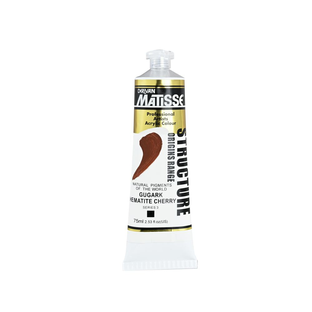 MATISSE STRUCTURE ACRYLIC PAINT GUGARAK CHERRY S3