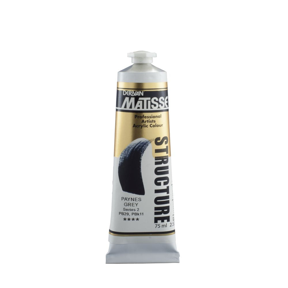 Matisse Structure Acrylic Paint Paynes Grey S2