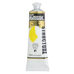 MATISSE STRUCTURE ACRYLIC PAINT LEMON YELLOW S3
