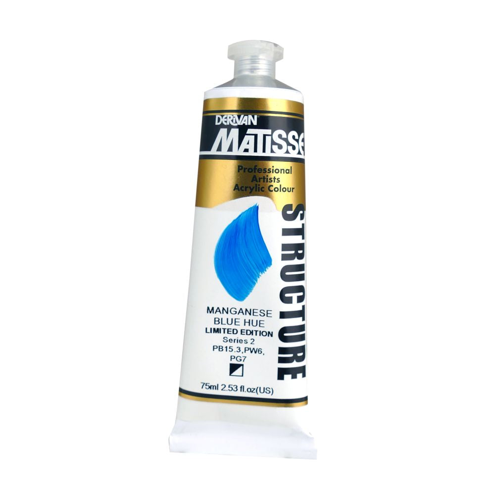 MATISSE STRUCTURE ACRYLIC PAINT MANGANESE BLUE HUE S2