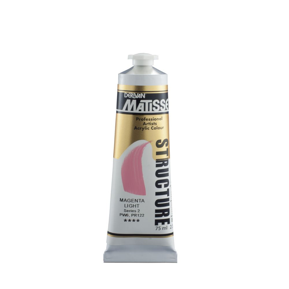 Matisse Structure Acrylic Paint Magenta Light S2