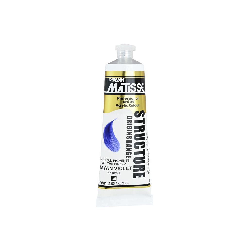 MATISSE STRUCTURE ACRYLIC PAINT MAYAN VIOLET S5