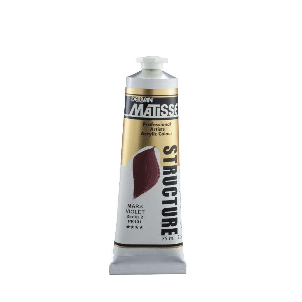 Matisse Structure Acrylic Paint Mars Violet S2