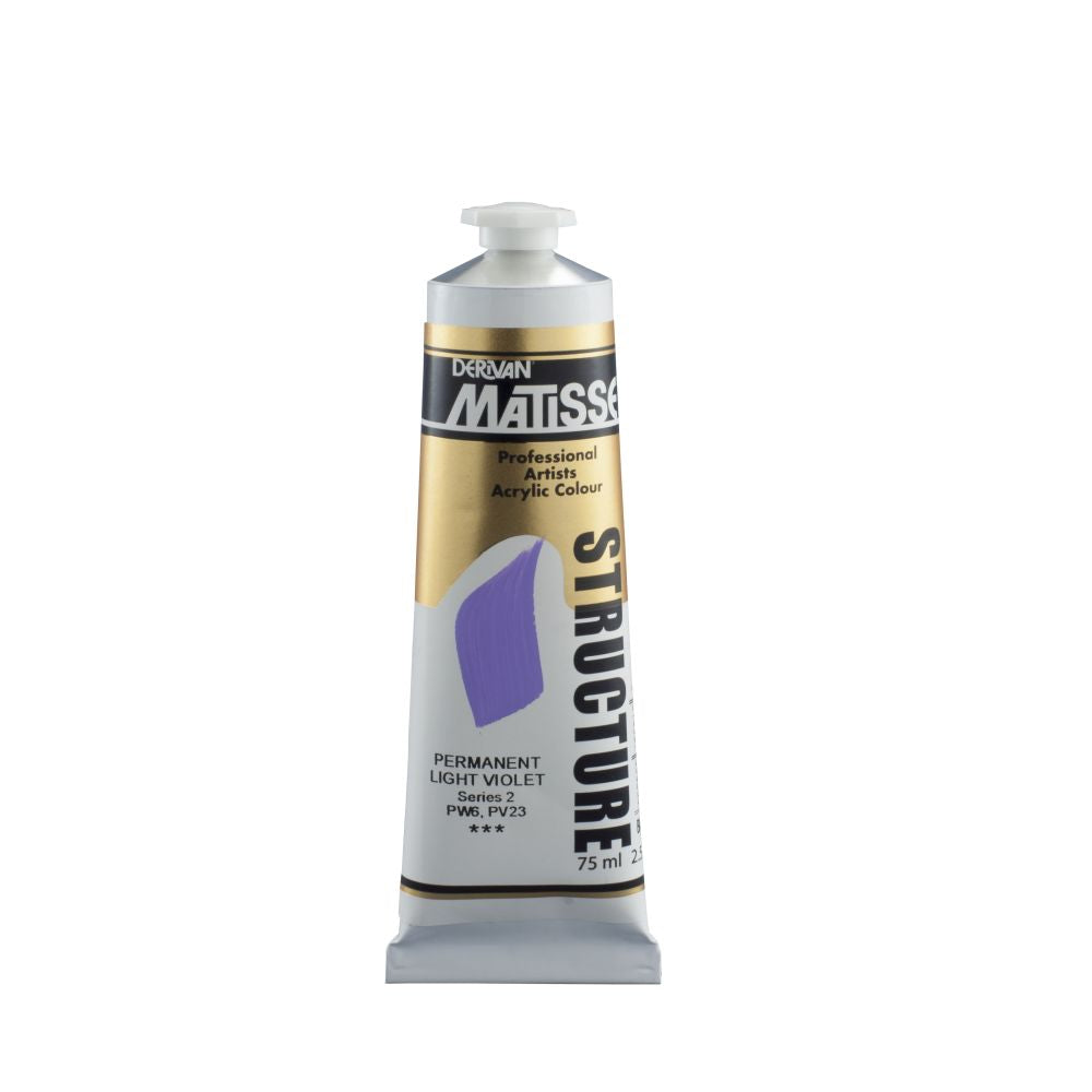 Matisse Structure Acrylic Paint Permanent Light Violet S2