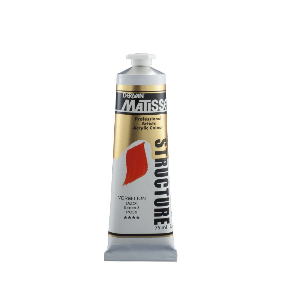 Matisse Structure Acrylic Paint Vermilion S3