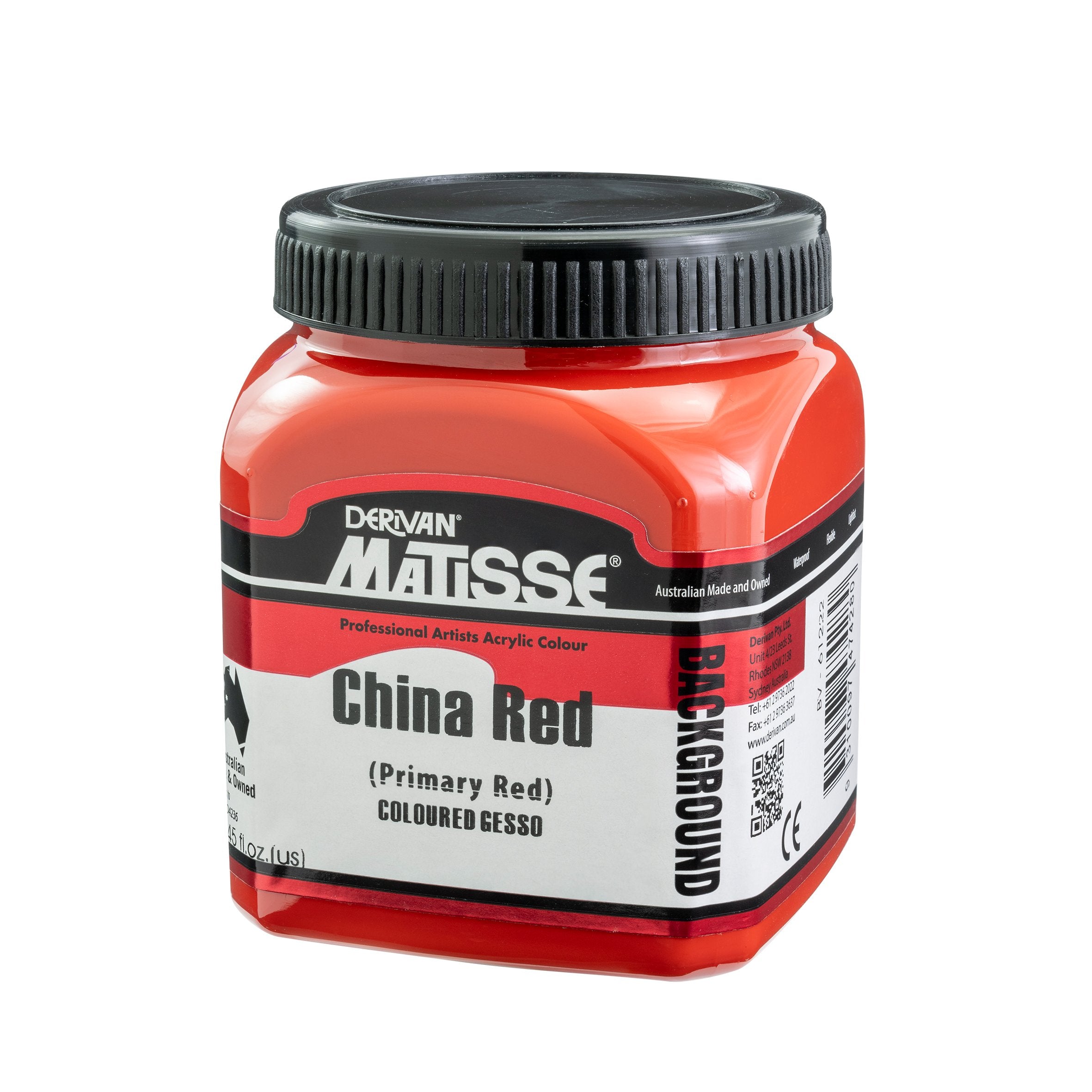 MATISSE BACKGROUND ACRYLIC PAINT CHINA RED