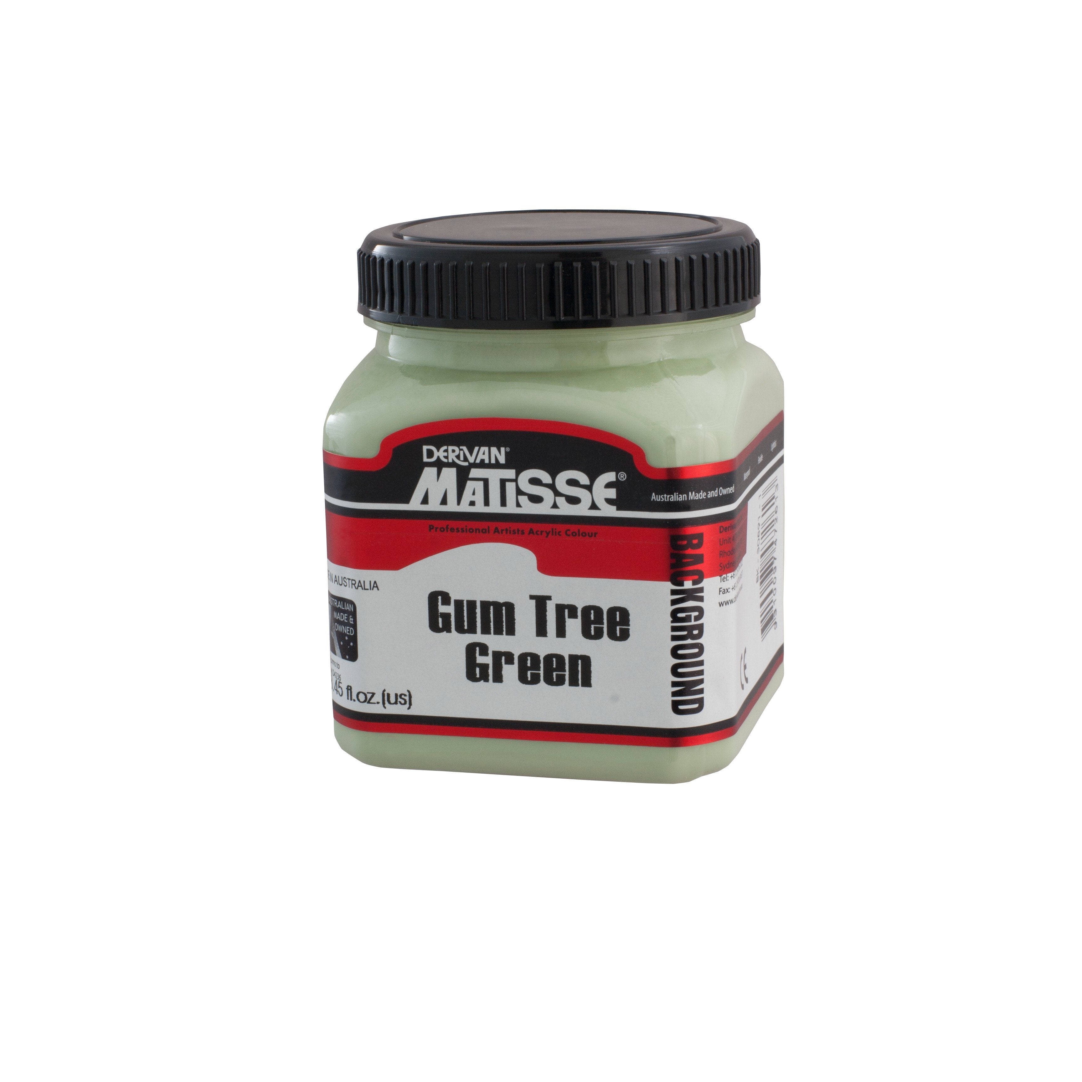 MATISSE BACKGROUND ACRYLIC PAINT GUM TREE GREEN