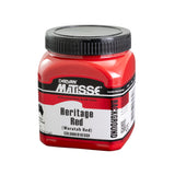 MATISSE BACKGROUND ACRYLIC PAINT WARATAH RED 250ML