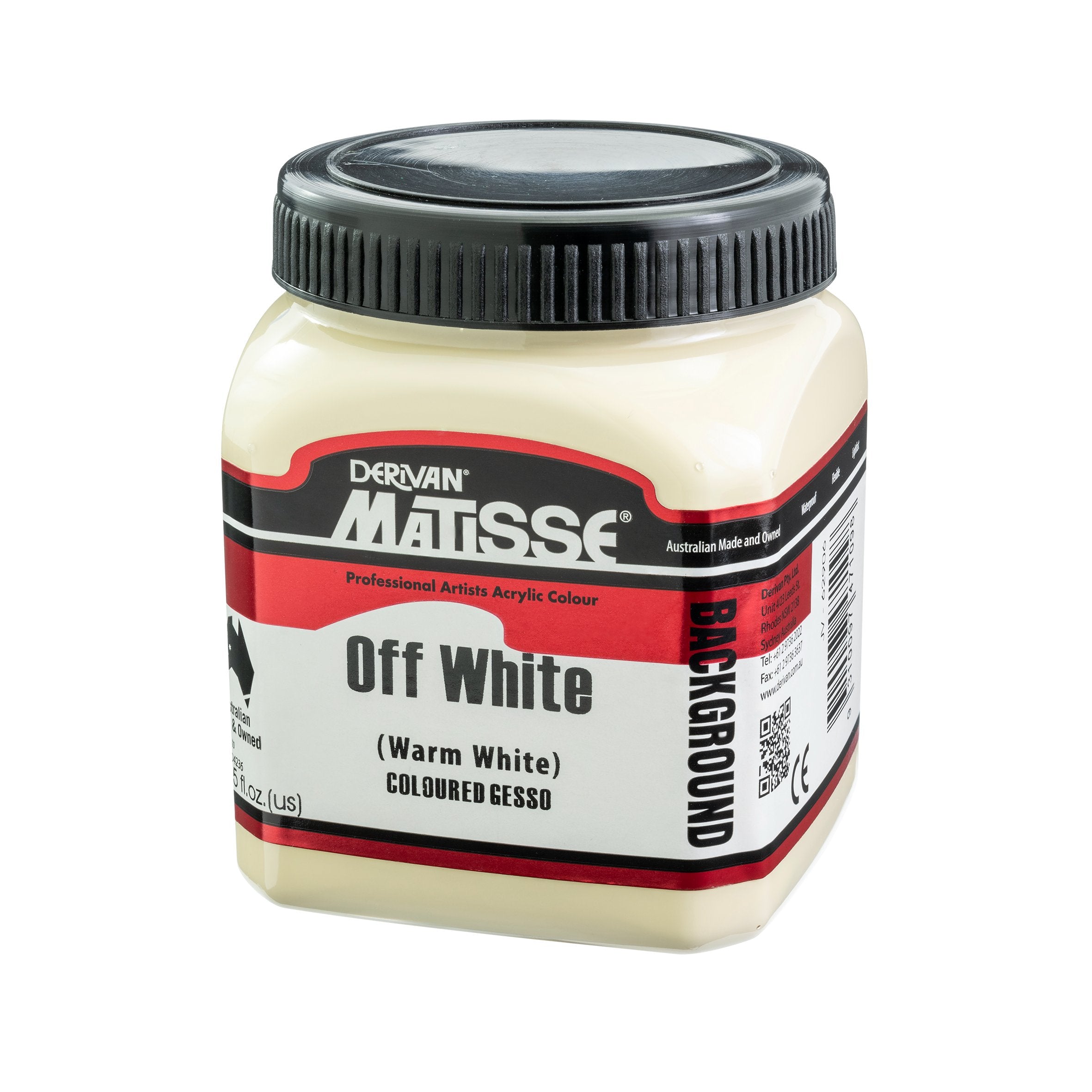 MATISSE BACKGROUND ACRYLIC PAINT WARM WHITE
