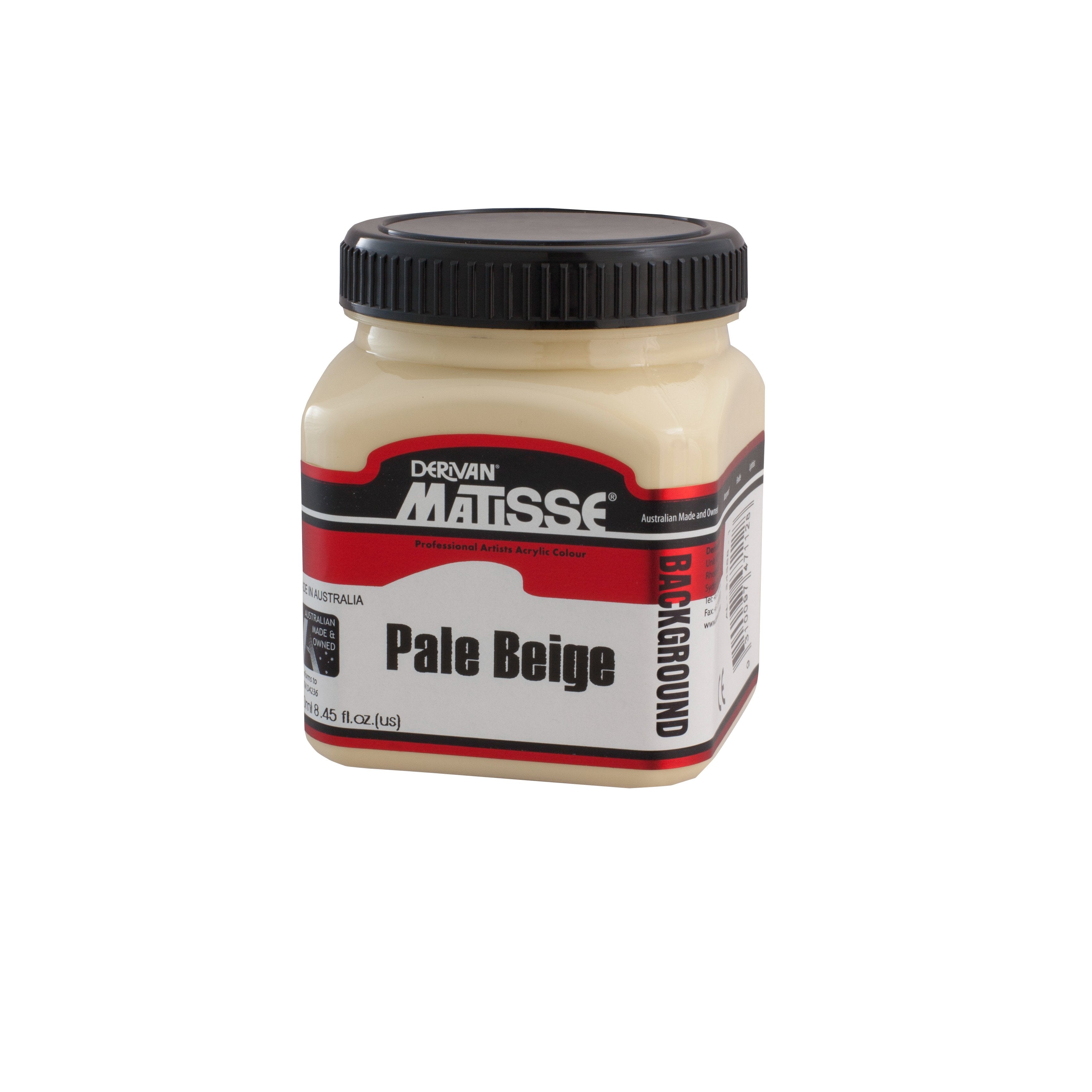 MATISSE BACKGROUND ACRYLIC PAINT PALE BEIGE