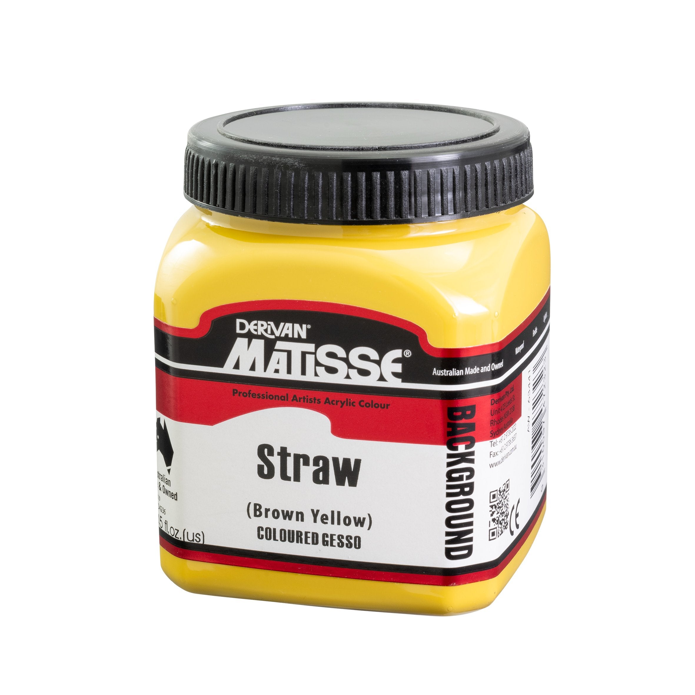 MATISSE BACKGROUND ACRYLIC PAINT BROWN YELLOW