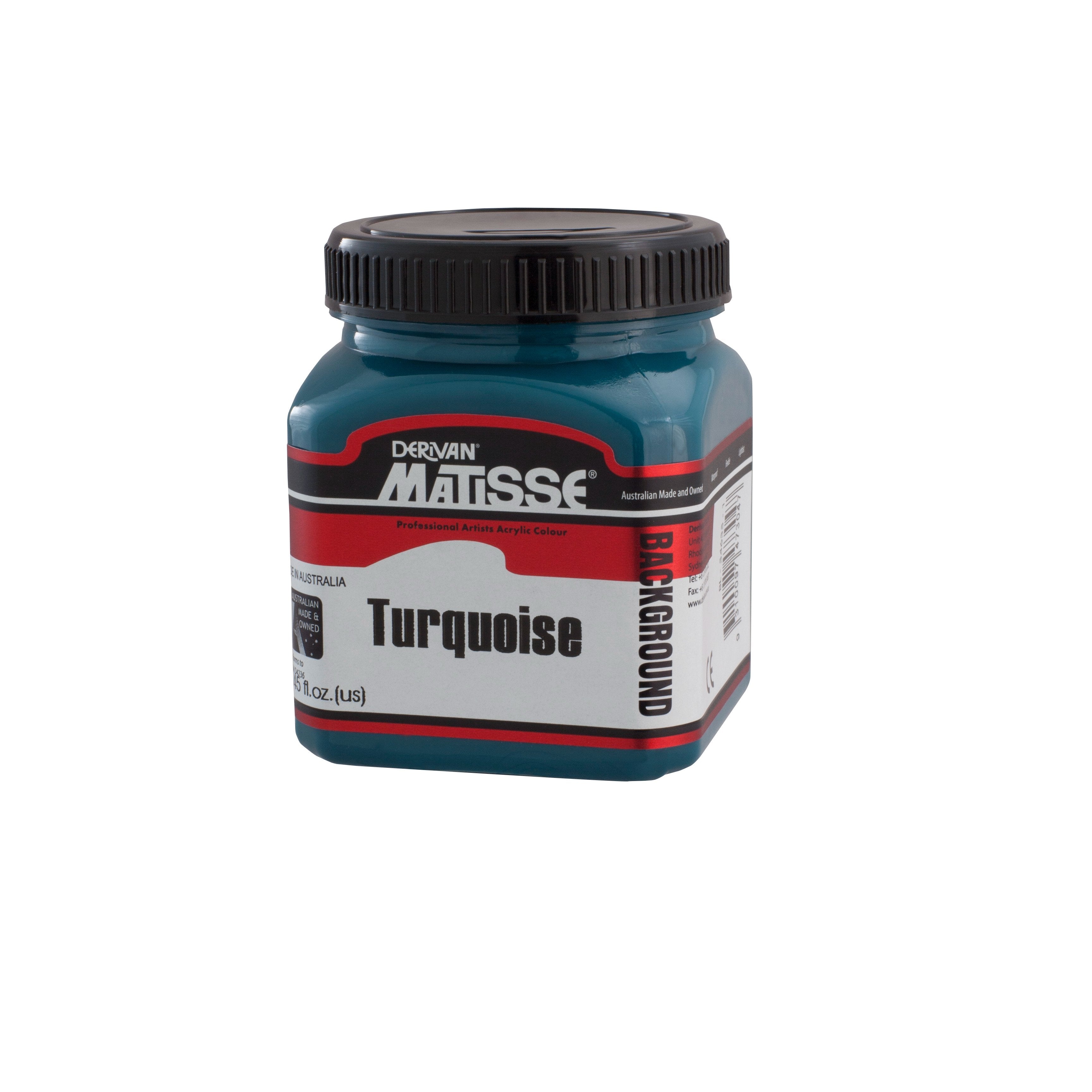 MATISSE BACKGROUND ACRYLIC PAINT TURQUOISE