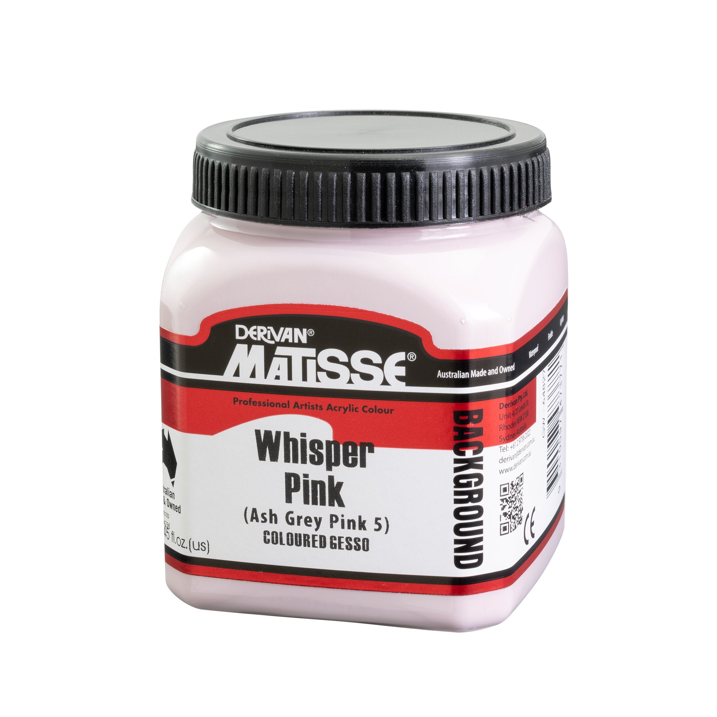 MATISSE BACKGROUND ACRYLIC PAINT ASH GREY PINK 5