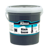 MATISSE ACRYLIC MEDIUM MM25 GESSO BLACK 1L
