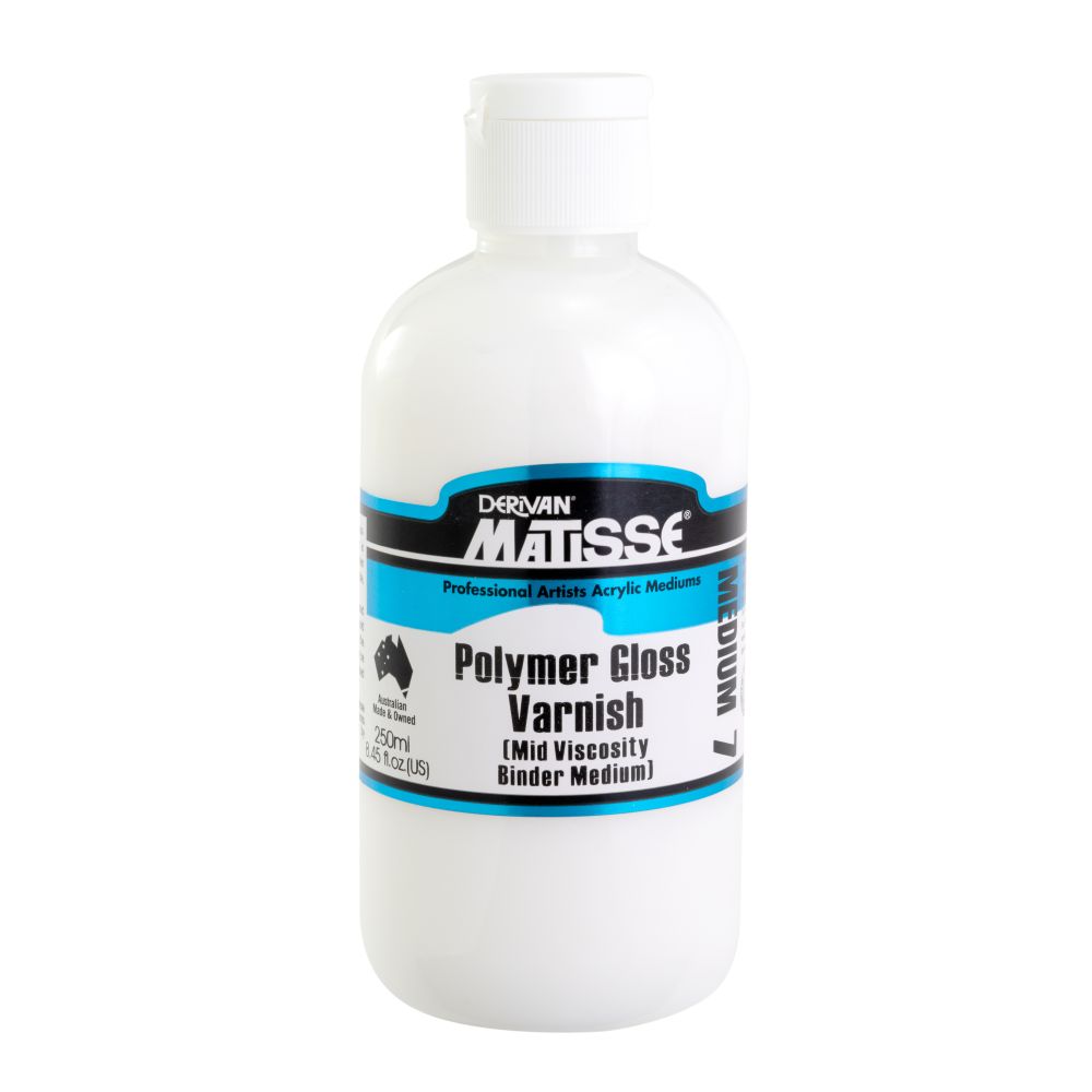 MATISSE ACRYLIC MEDIUM MM7 POLYMER GLOSS VARNISH
