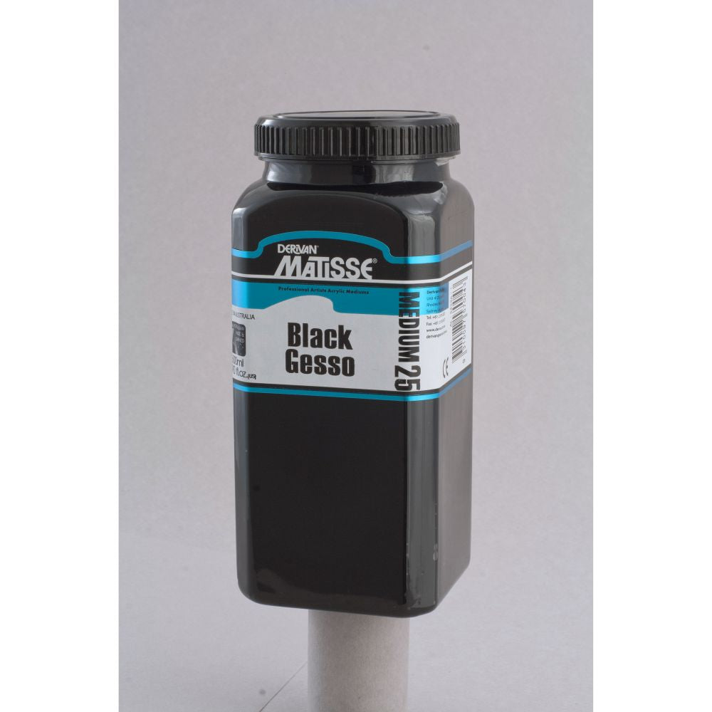 MATISSE ACRYLIC MEDIUM MM25 GESSO BLACK