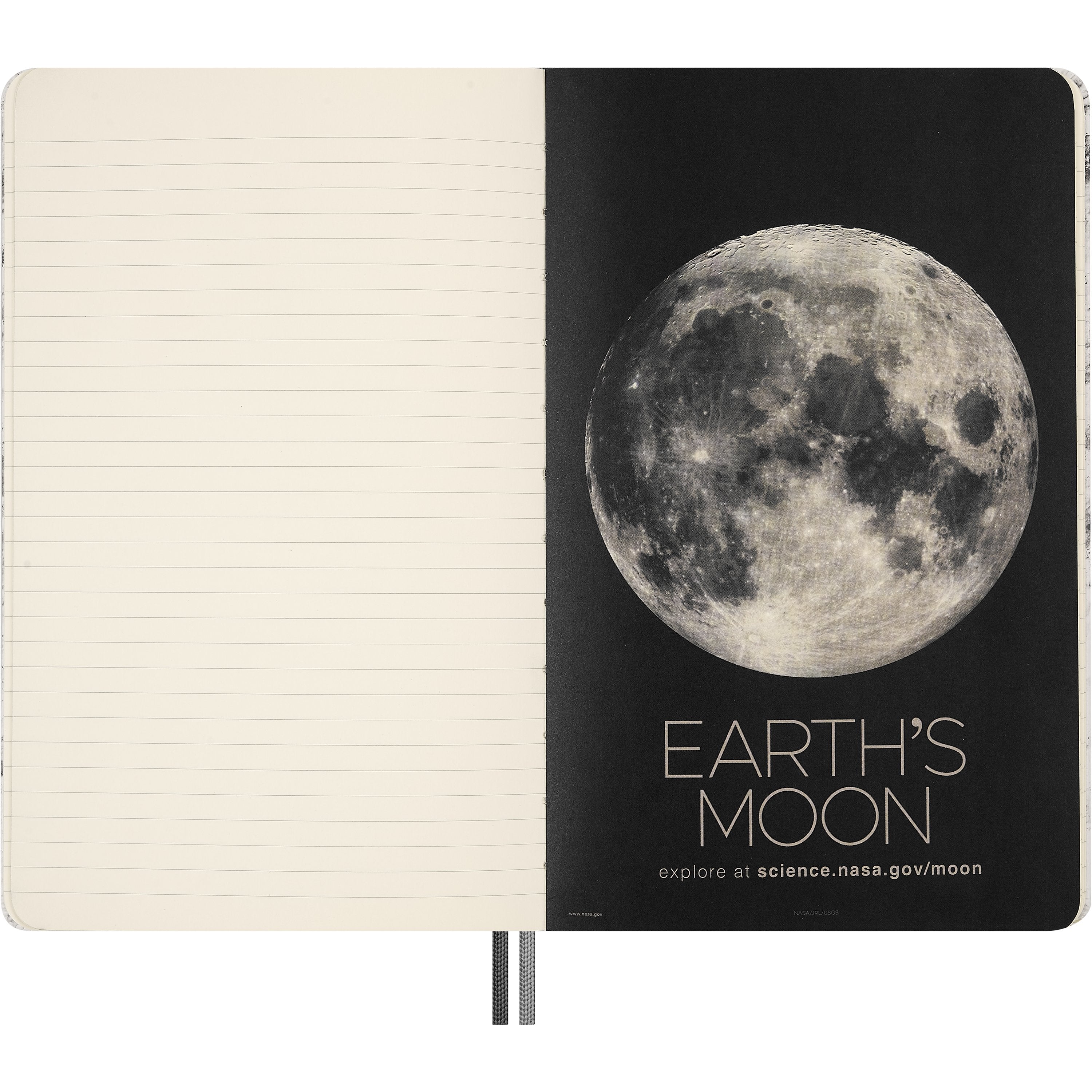 MOLESKINE LTD NASA LARGE HARD COVER NOTEBOOK