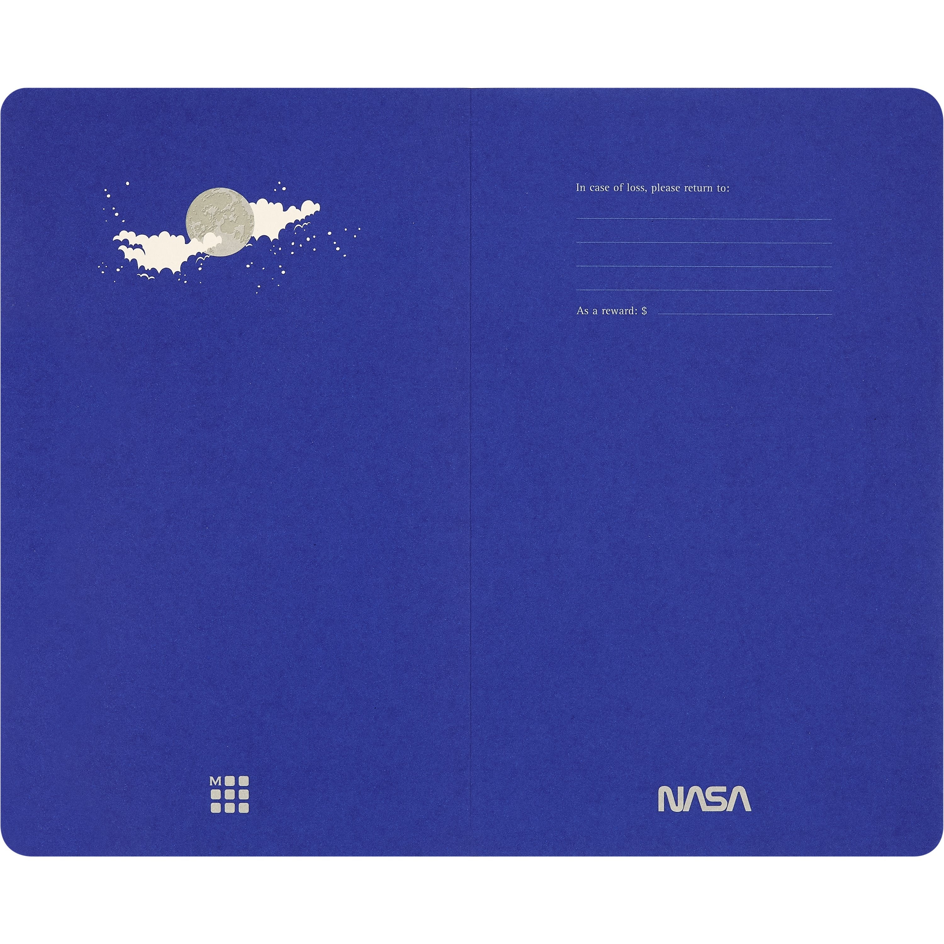 MOLESKINE LTD NASA LARG VOLANT JOURNAL PLAIN GLOW